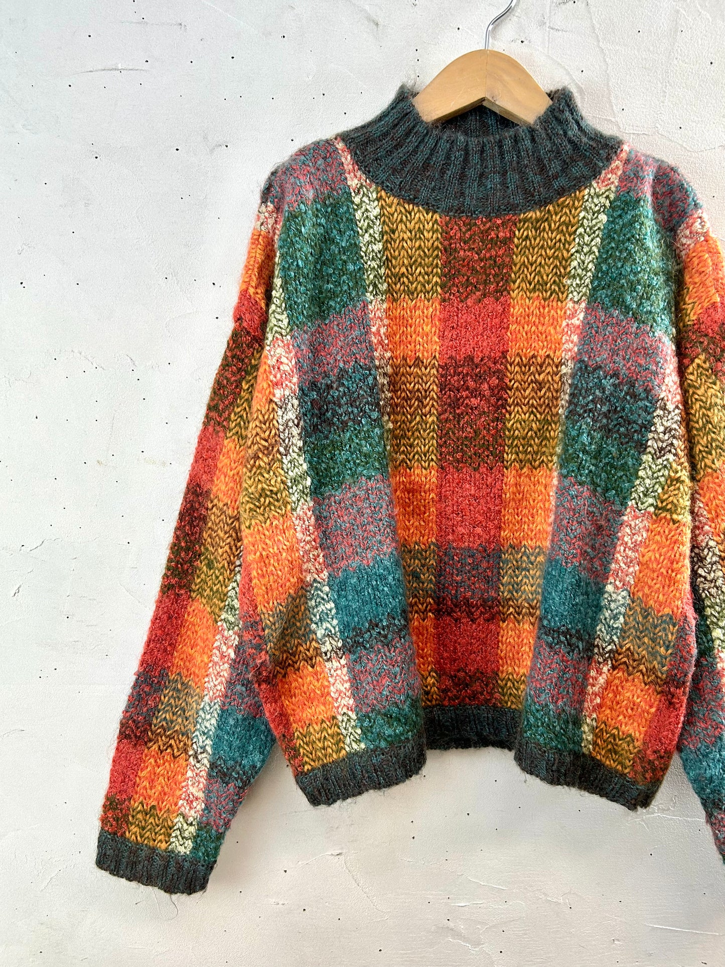 Vintage Knit Sweater  [J28788]