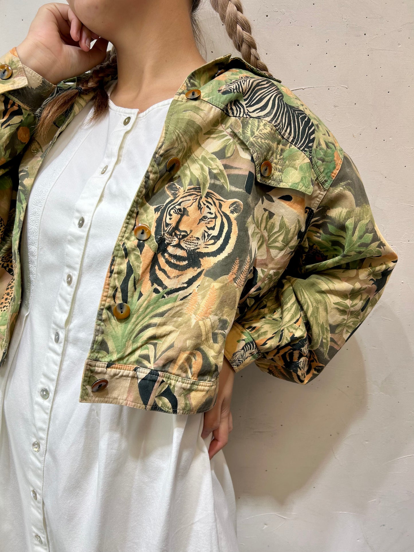 Vintage Cotton Jacket 〜CATHERINA HEPFER〜 [C26647]