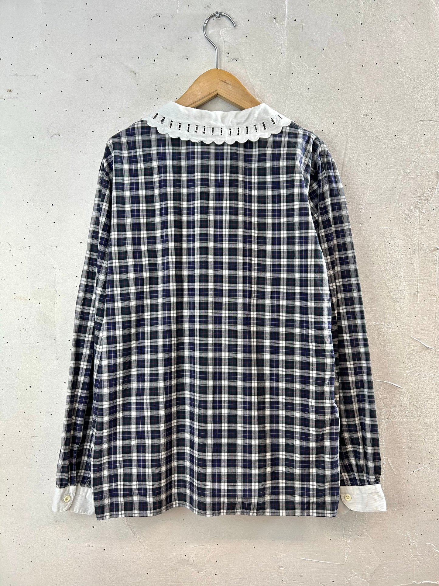 Vintage  Plaid Shirt   [D30094]