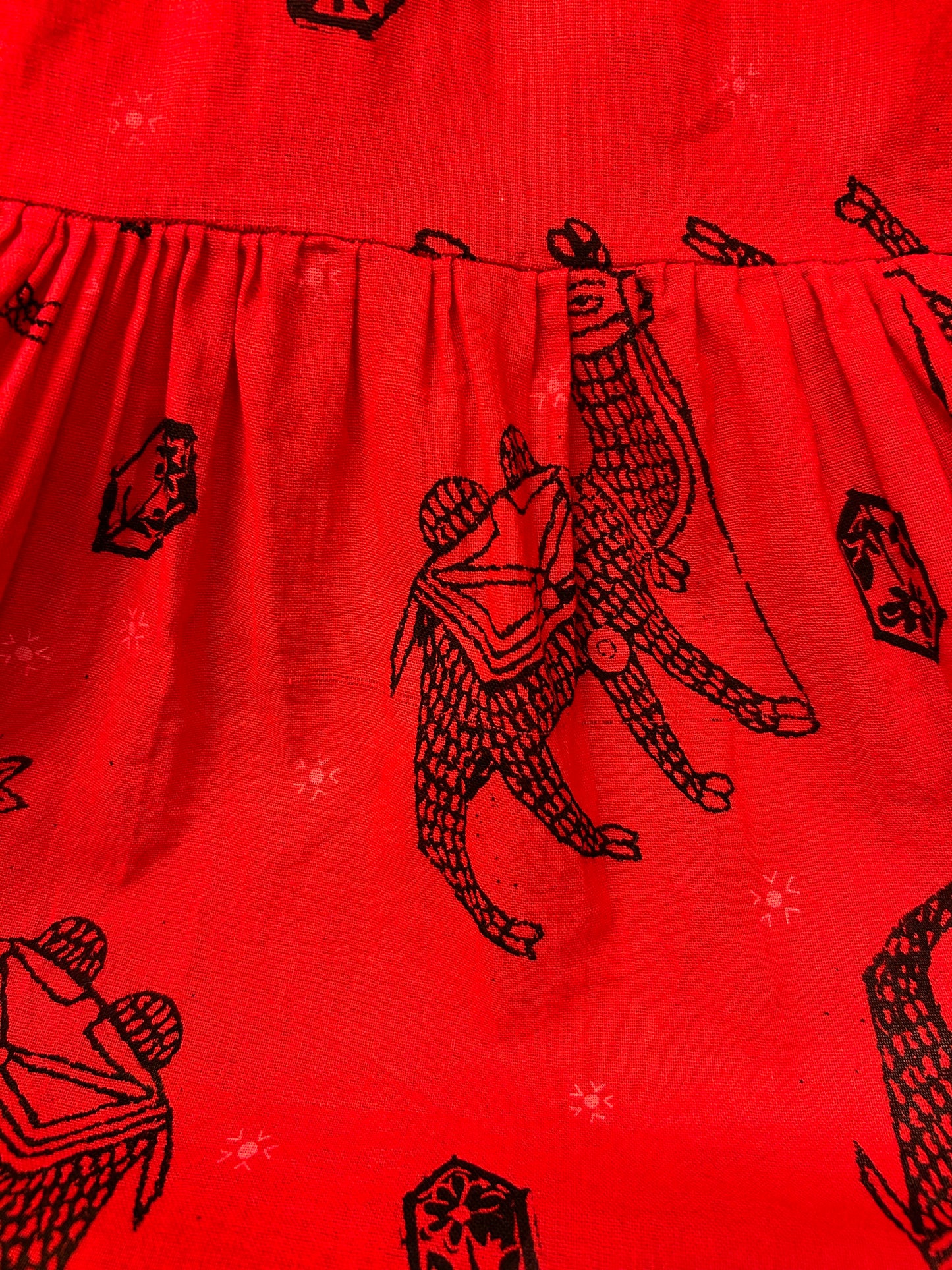 Vintage Tiered Skirt [F30526]