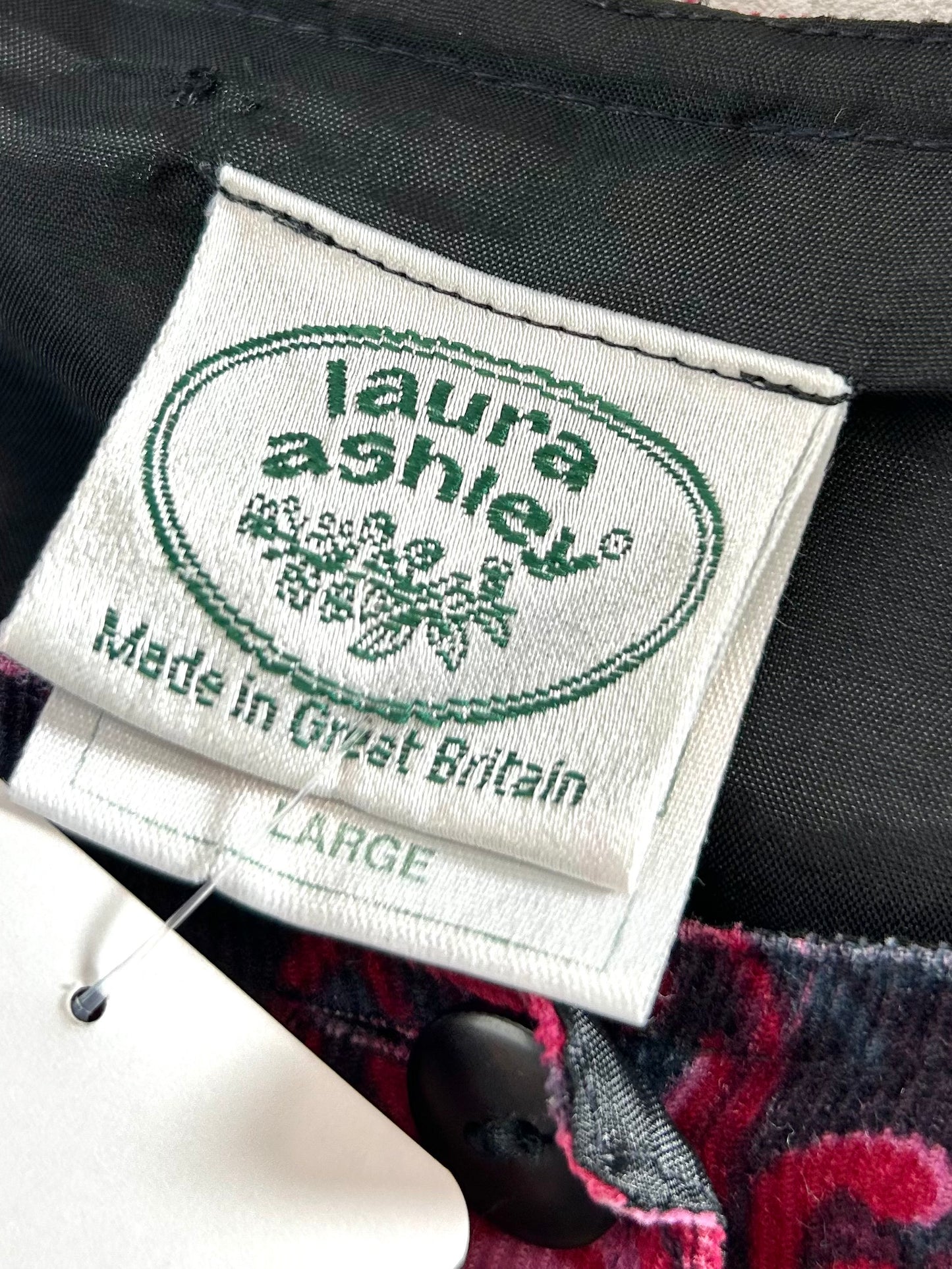 Vintage Custom Ovre Dress 〜Laura Ashley〜 [K29013]