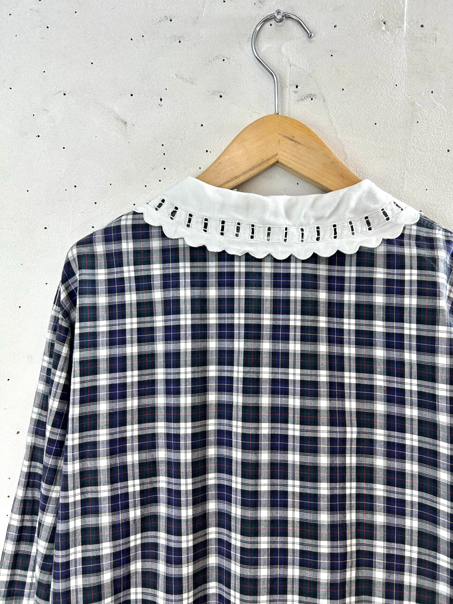 Vintage  Plaid Shirt   [D30094]