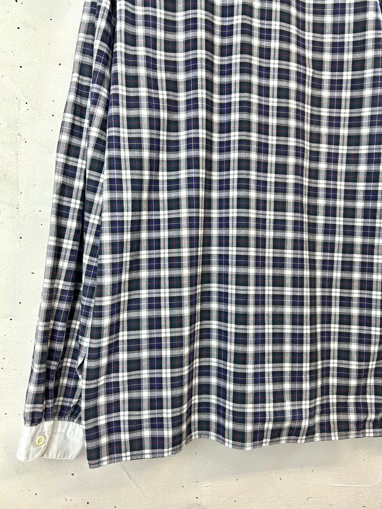 Vintage  Plaid Shirt   [D30094]