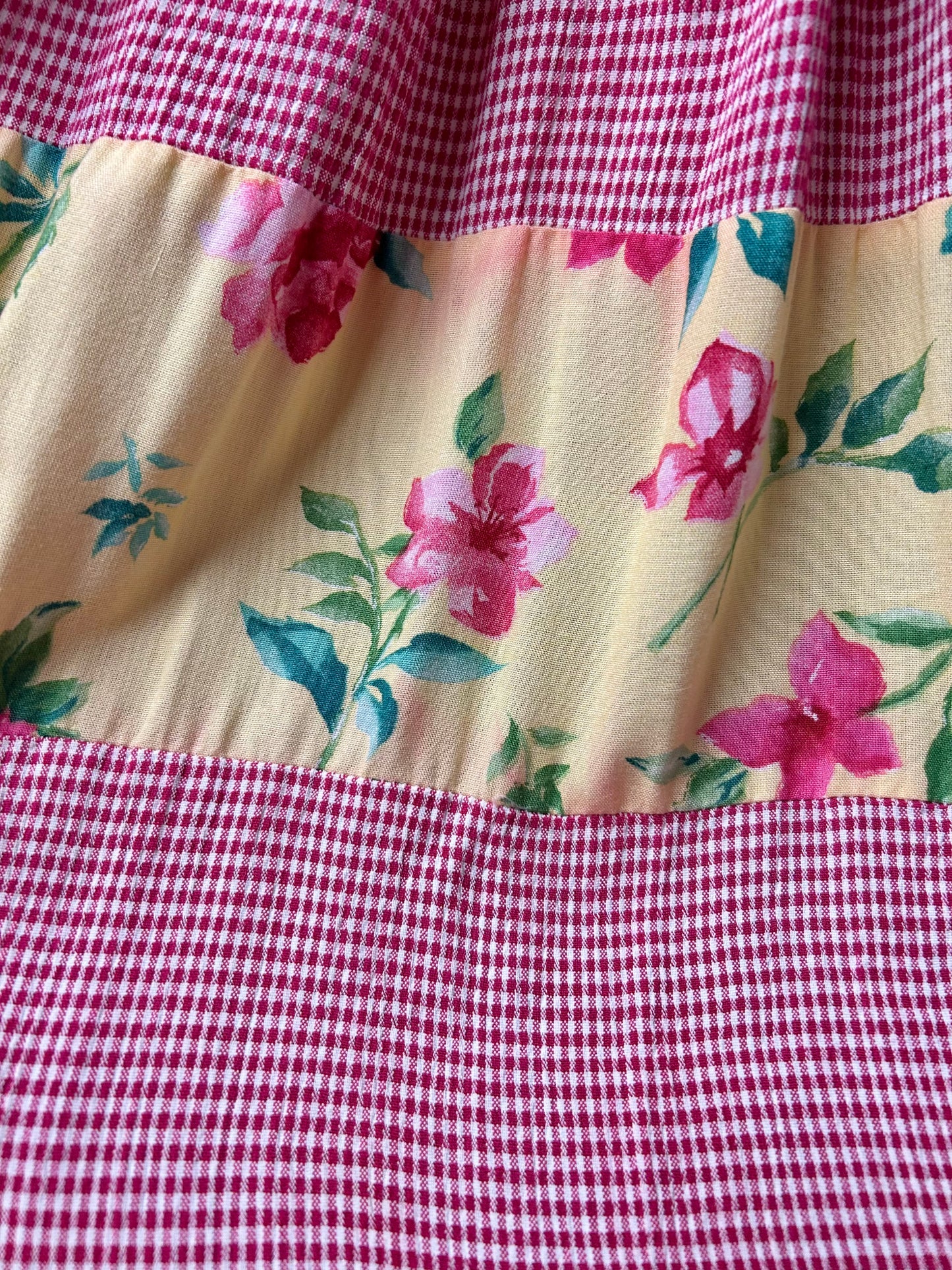 Vintage Tiered Skirt MADE IN USA [E30312]