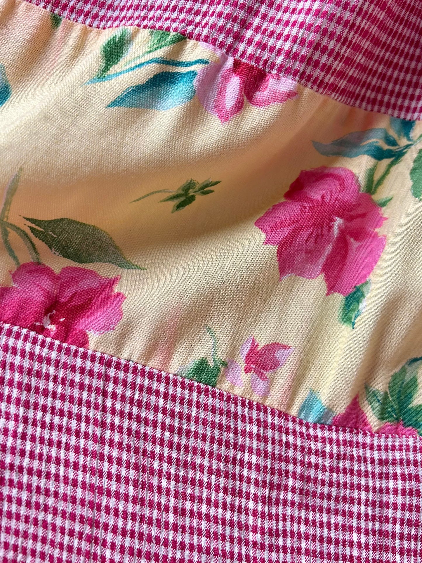 Vintage Tiered Skirt MADE IN USA [E30312]