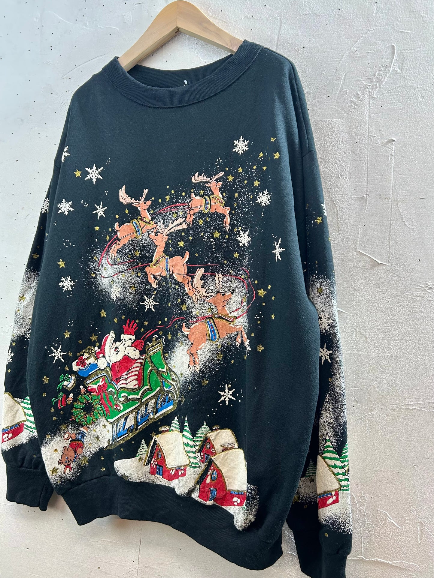 Vintage Xmas Sweat  MADE IN USA [L29023]