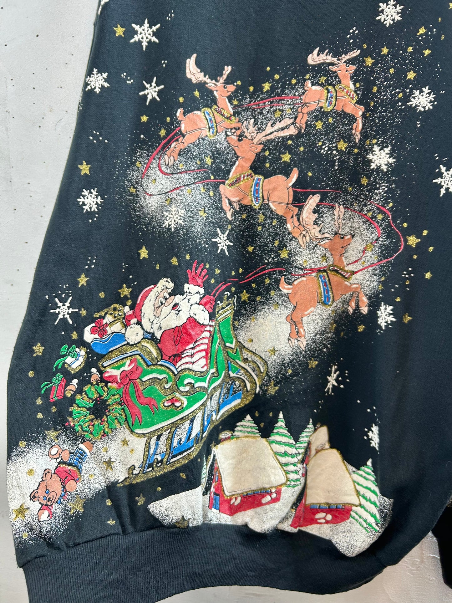 Vintage Xmas Sweat  MADE IN USA [L29023]