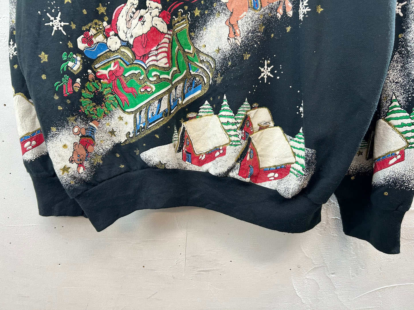 Vintage Xmas Sweat  MADE IN USA [L29023]