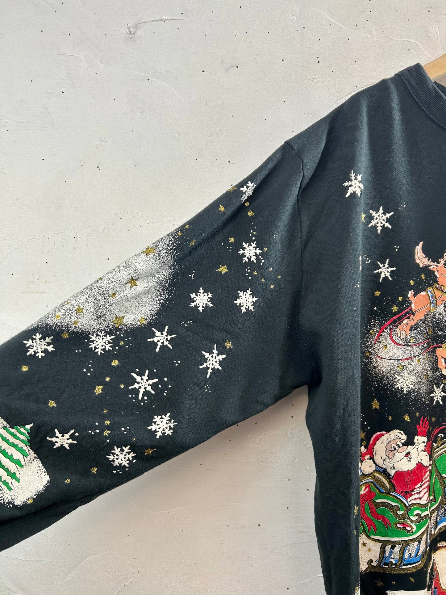 Vintage Xmas Sweat  MADE IN USA [L29023]