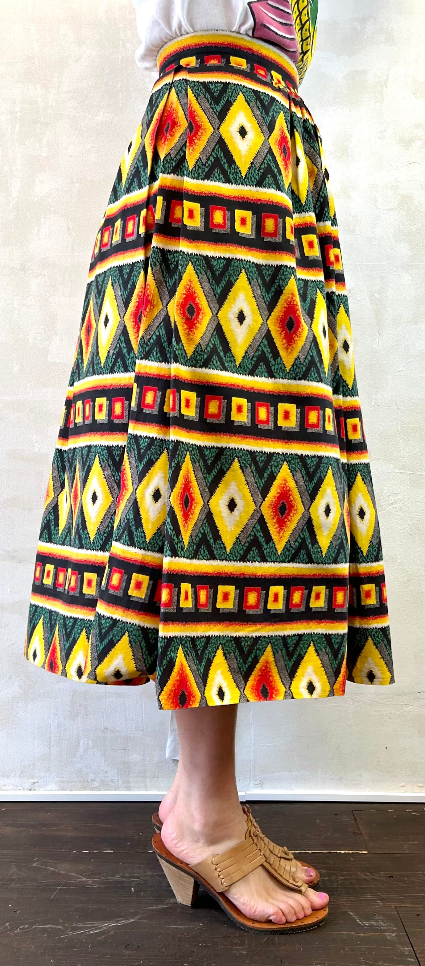 ’50s Vintage Skirt [E27238]