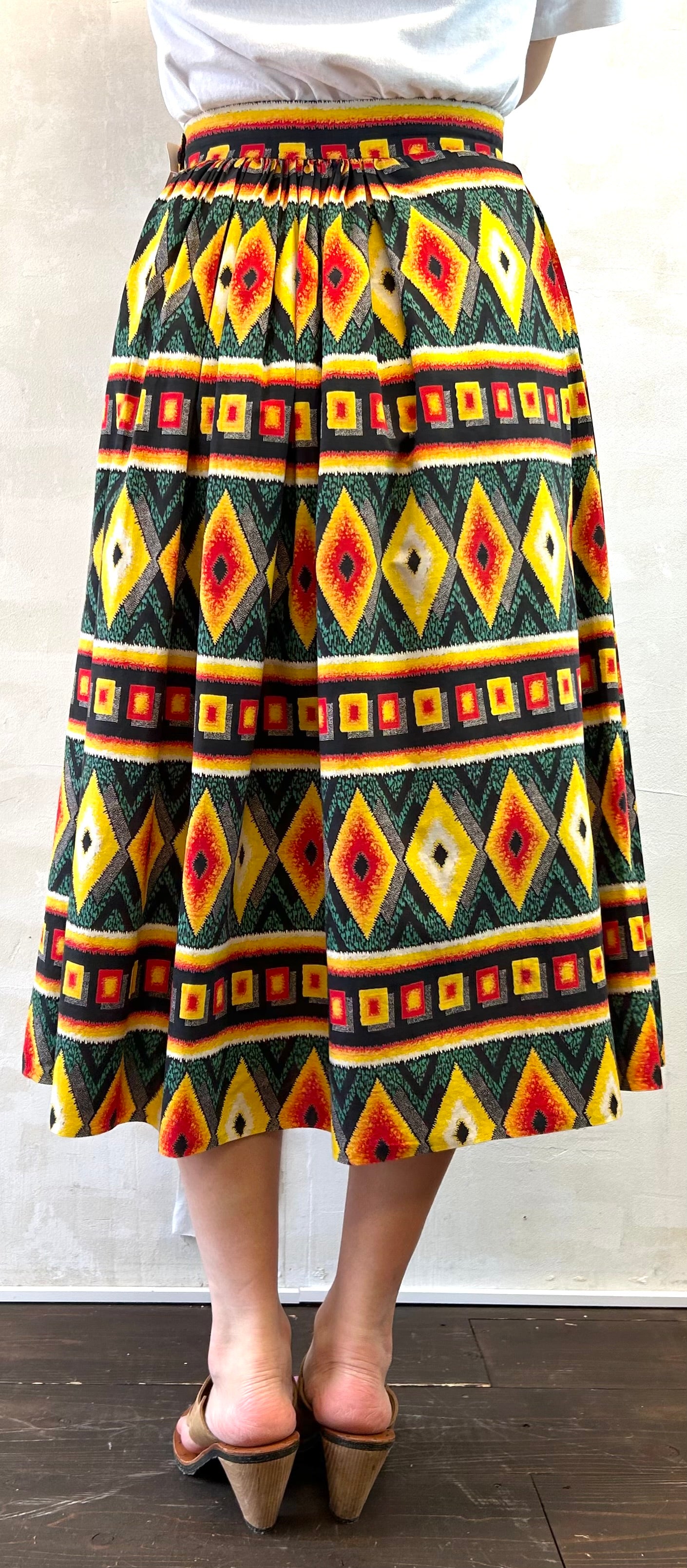 ’50s Vintage Skirt [E27238]