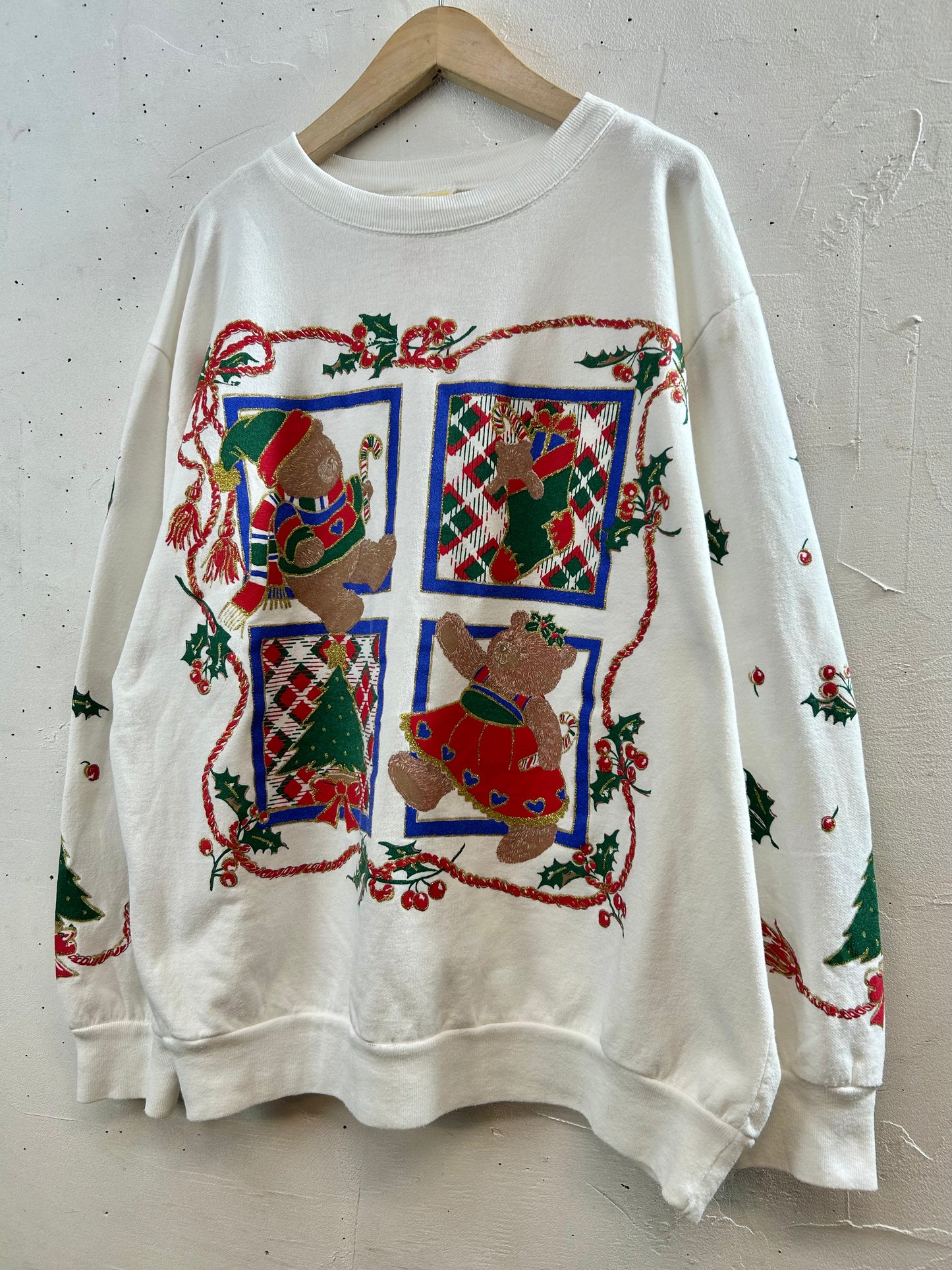 Vintage Xmas Sweat  MADE IN USA [L29022]