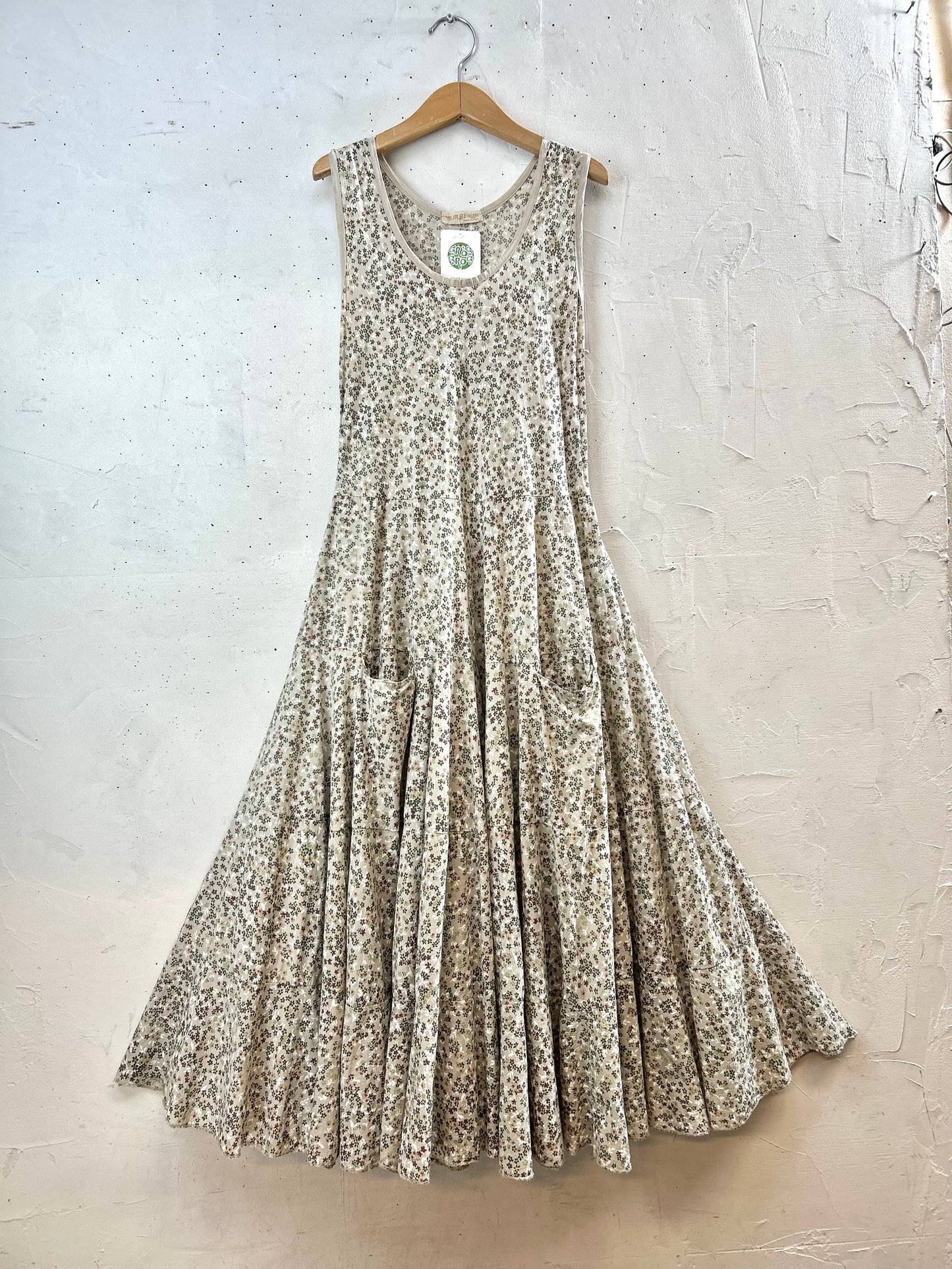 Vintage Flower Dress MADE IN ITALY[D30093]