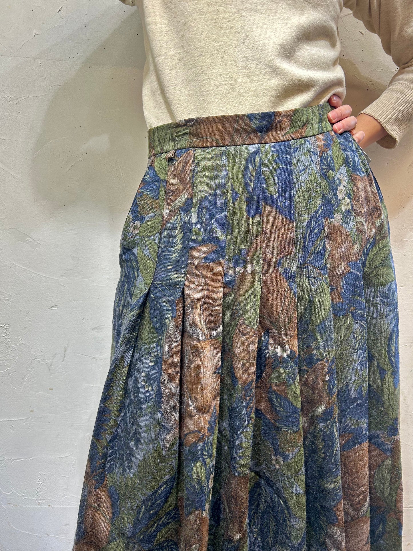 Vintage Tyrol Skirt MADE IN AUSTRIA [L25768]