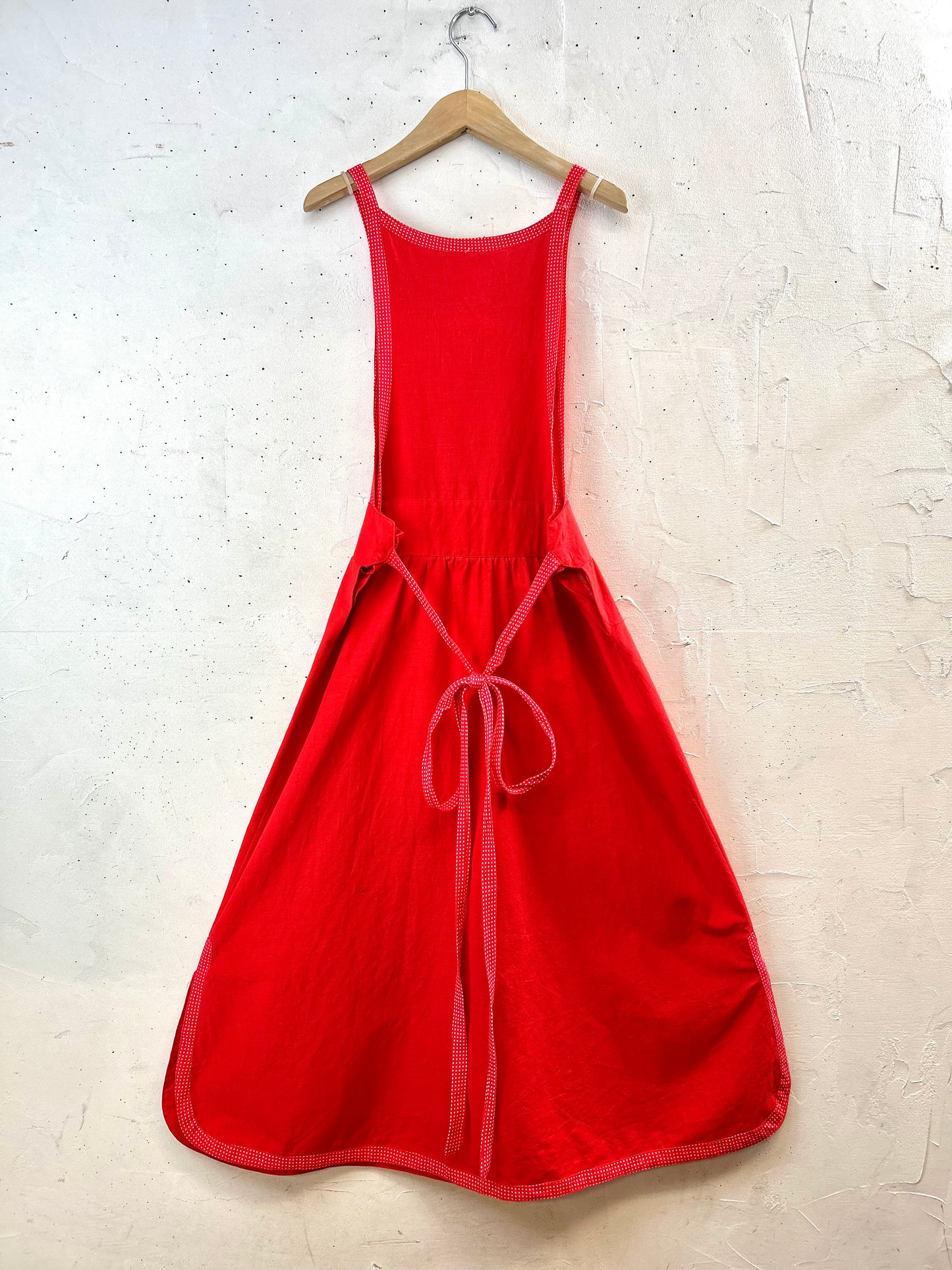 '70s Vintage Apron Dress [F30535]