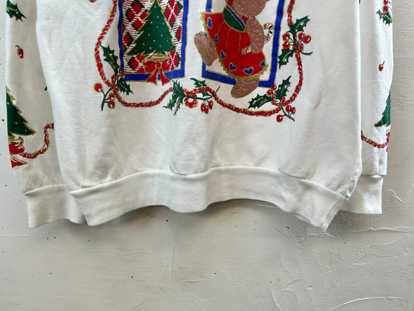 Vintage Xmas Sweat  MADE IN USA [L29022]