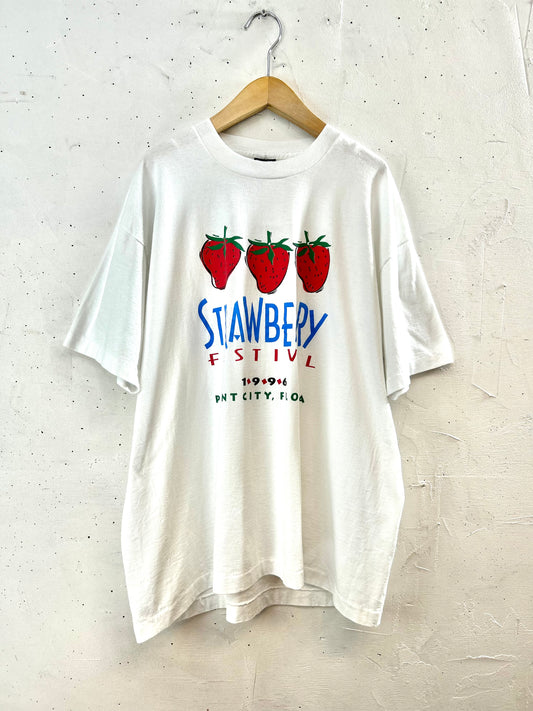 '90s Vintage T-Shirt MADE IN USA 〜BEST FRUIT OF THE LOOM〜 [E30322]