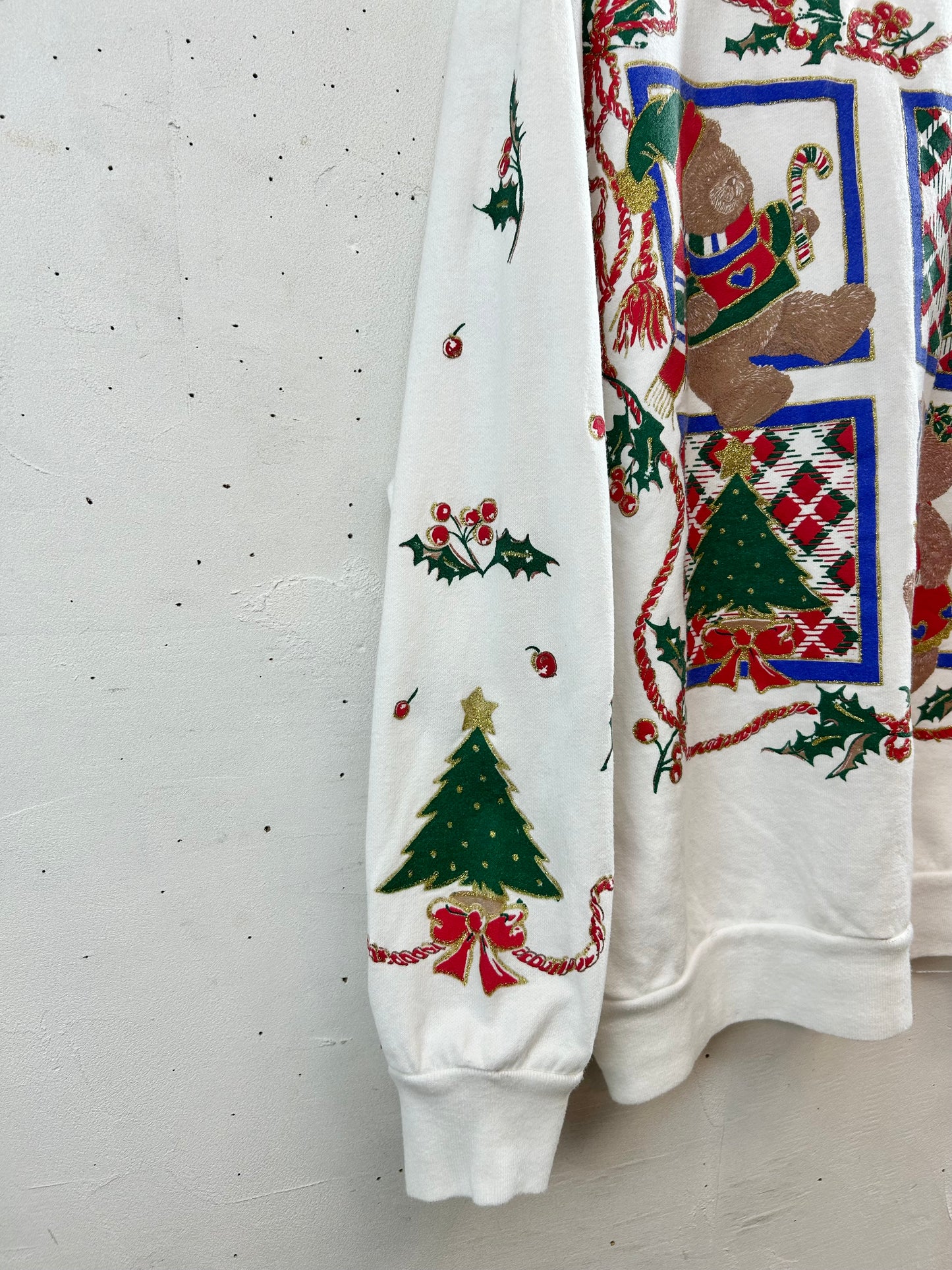 Vintage Xmas Sweat  MADE IN USA [L29022]