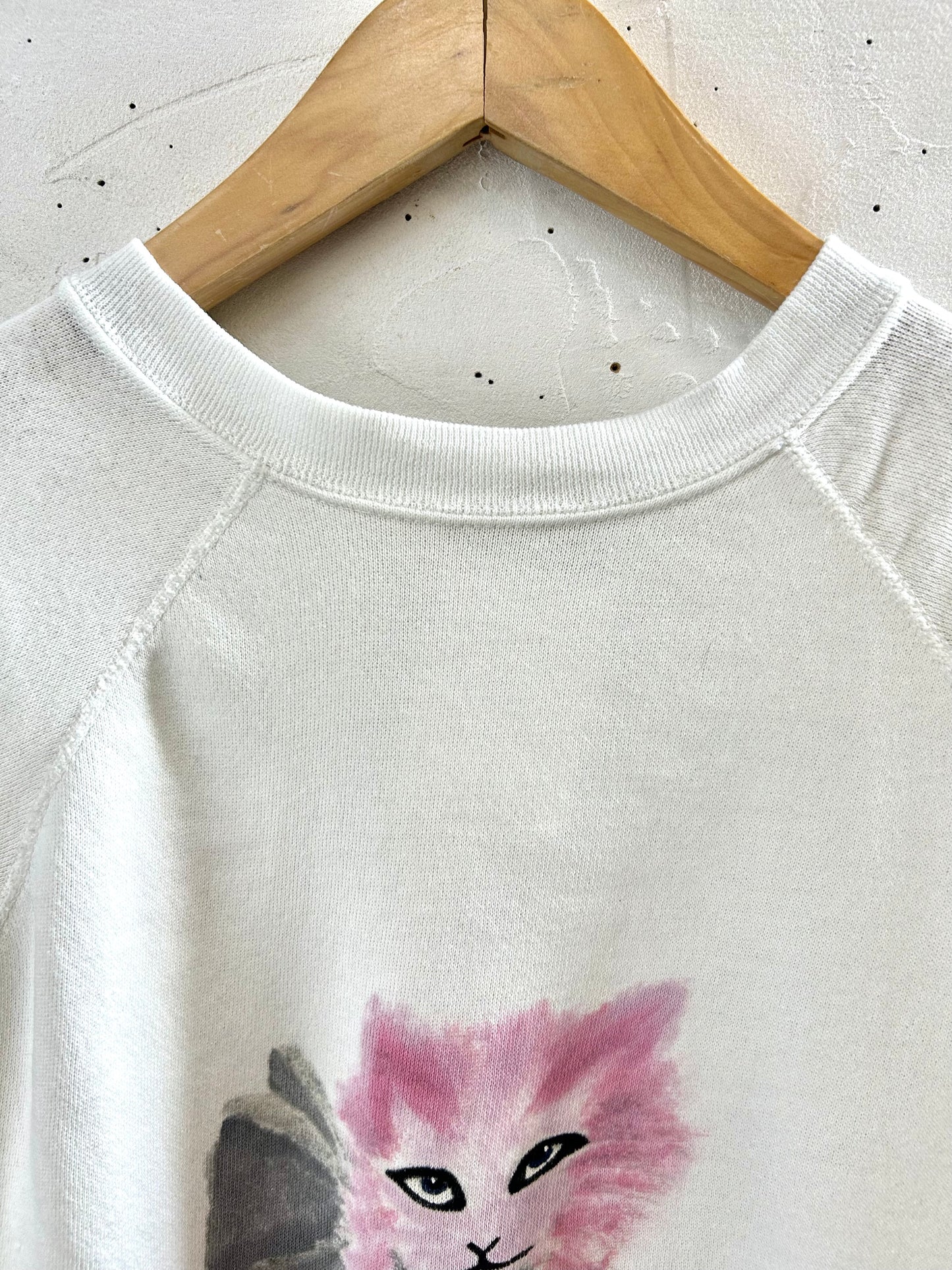 Vintage Custom Hand Paint Sweat [I28344]