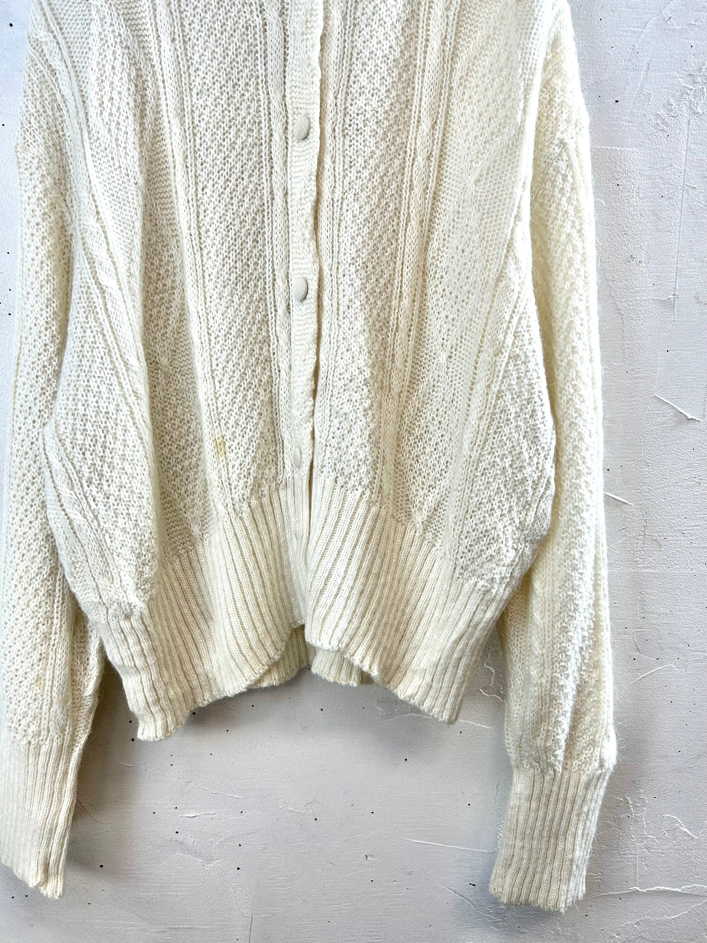 Vintage Knit Cardigan MADE IN FRANCE  [B29460]