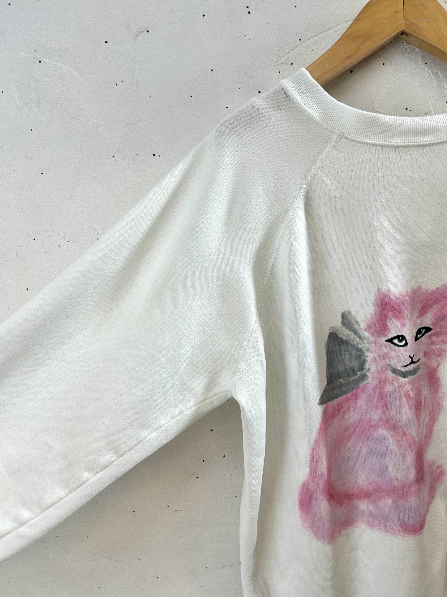 Vintage Custom Hand Paint Sweat [I28344]