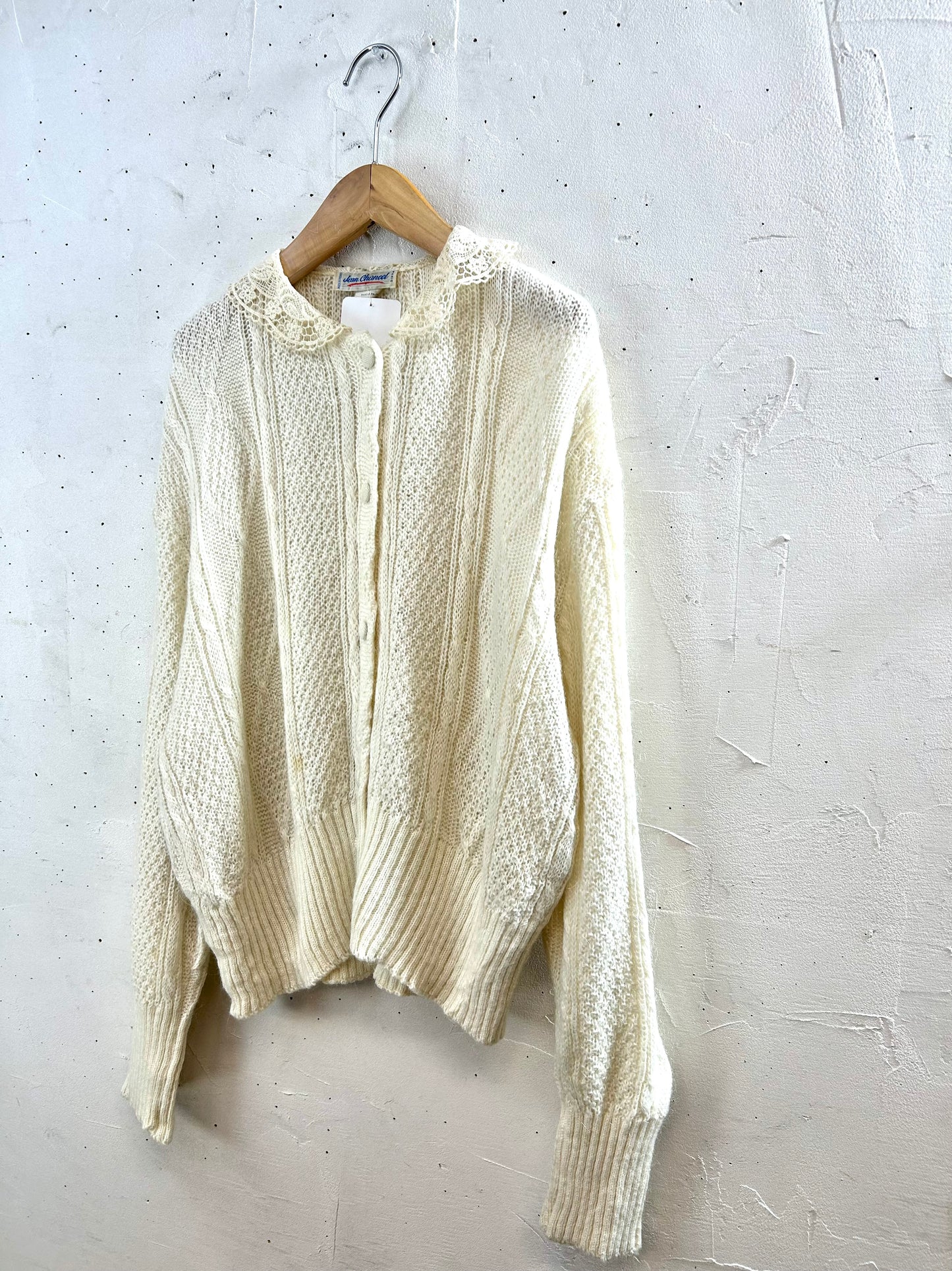 Vintage Knit Cardigan MADE IN FRANCE  [B29460]