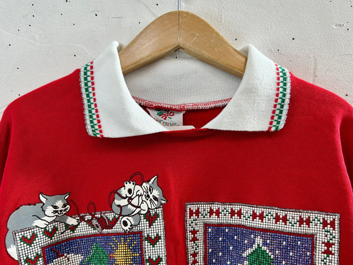 Vintage Xmas Sweat  MADE IN USA [L29021]