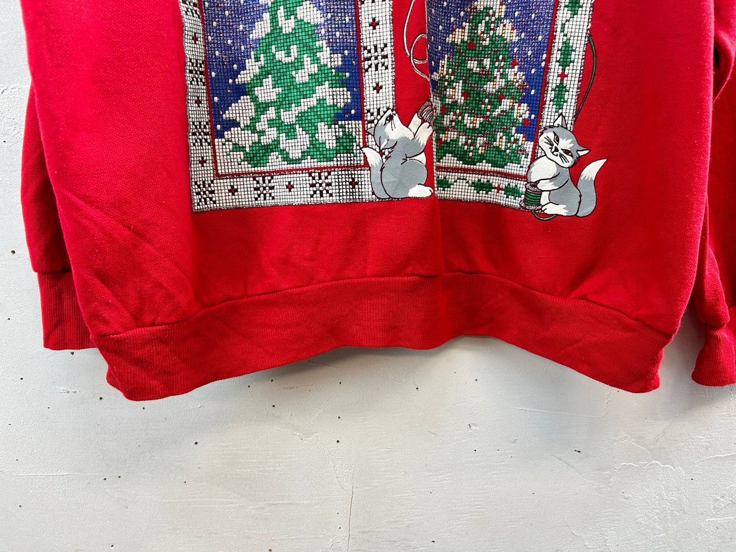 Vintage Xmas Sweat  MADE IN USA [L29021]