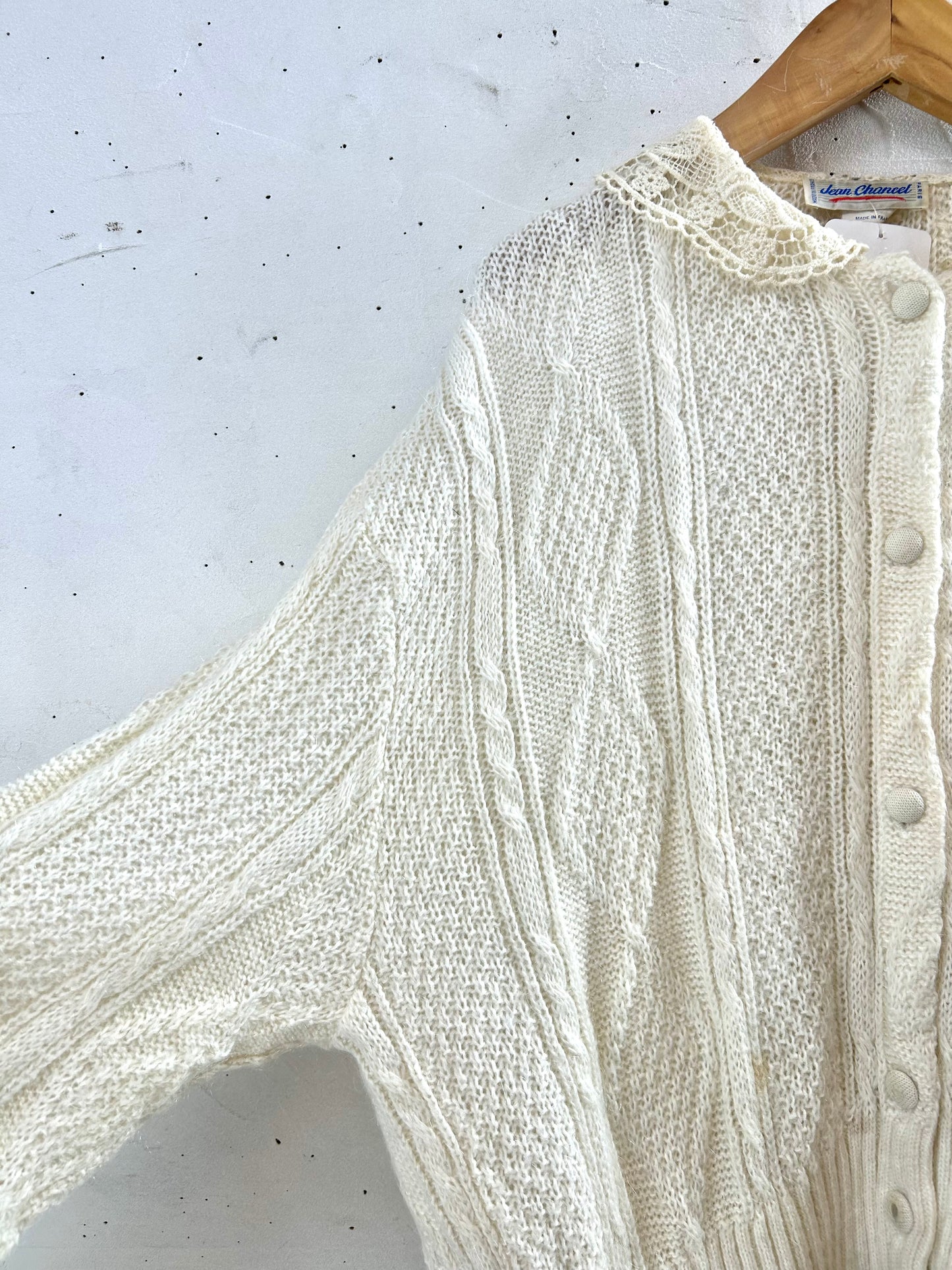 Vintage Knit Cardigan MADE IN FRANCE  [B29460]