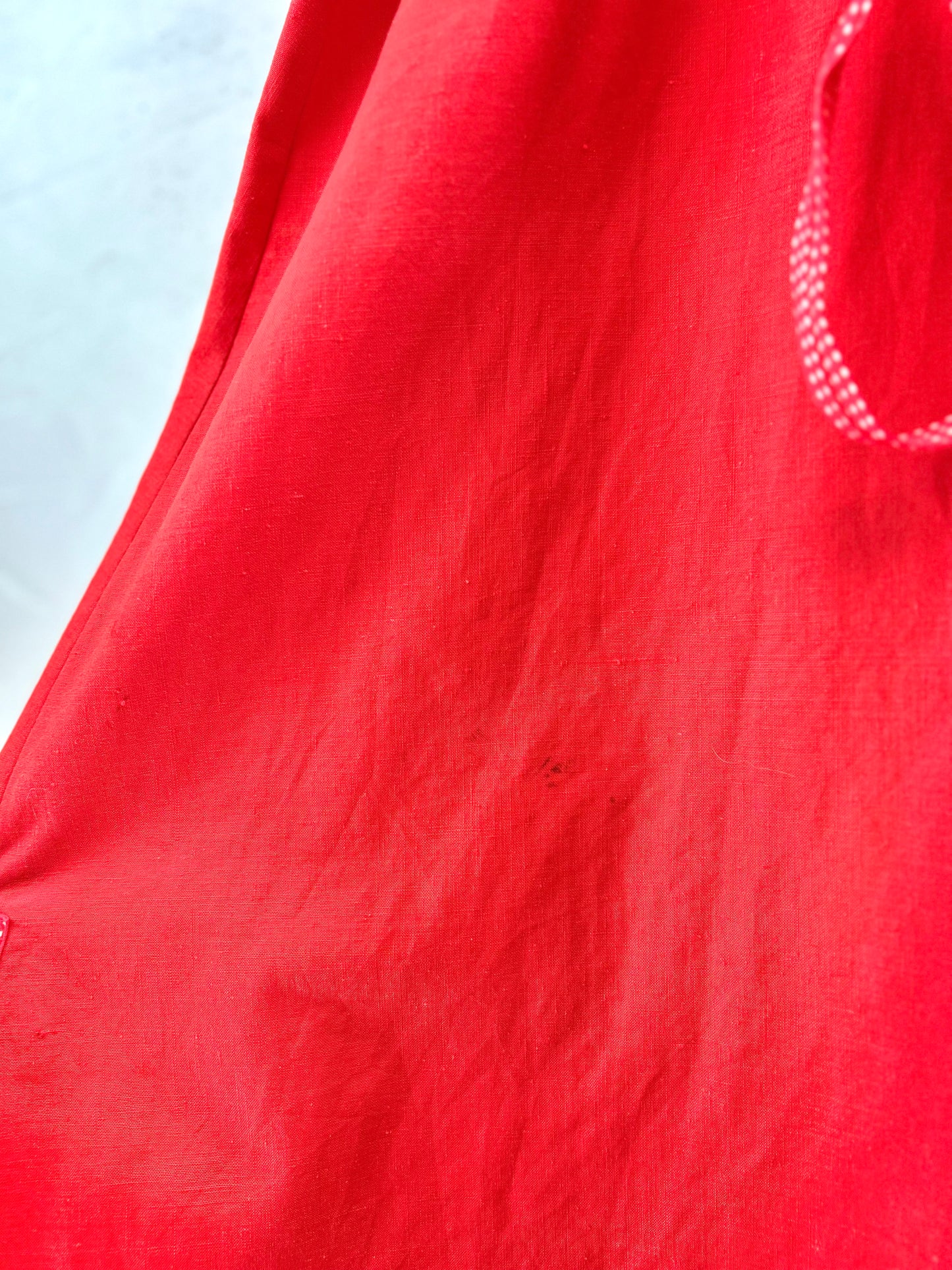 '70s Vintage Apron Dress [F30535]