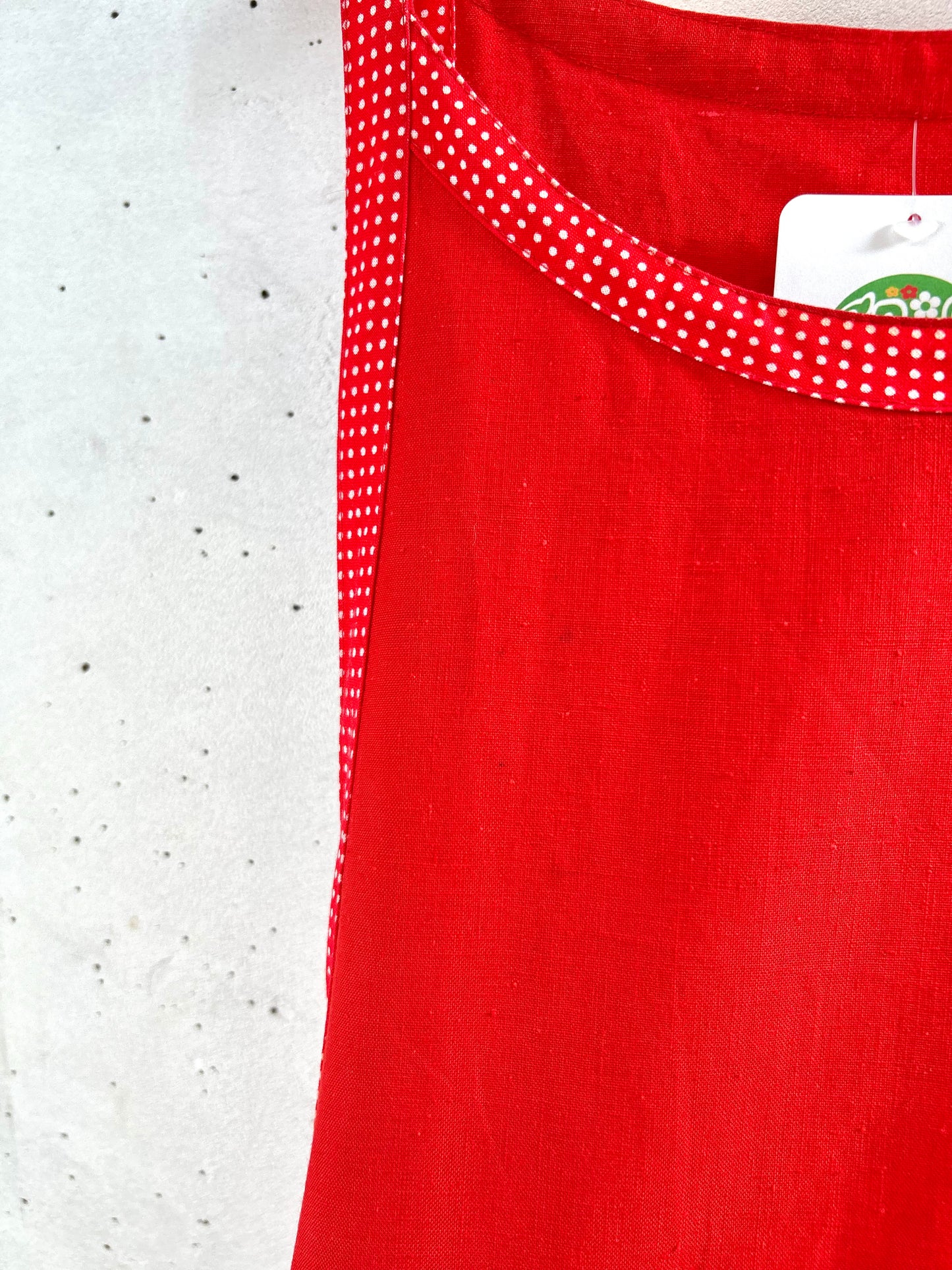'70s Vintage Apron Dress [F30535]