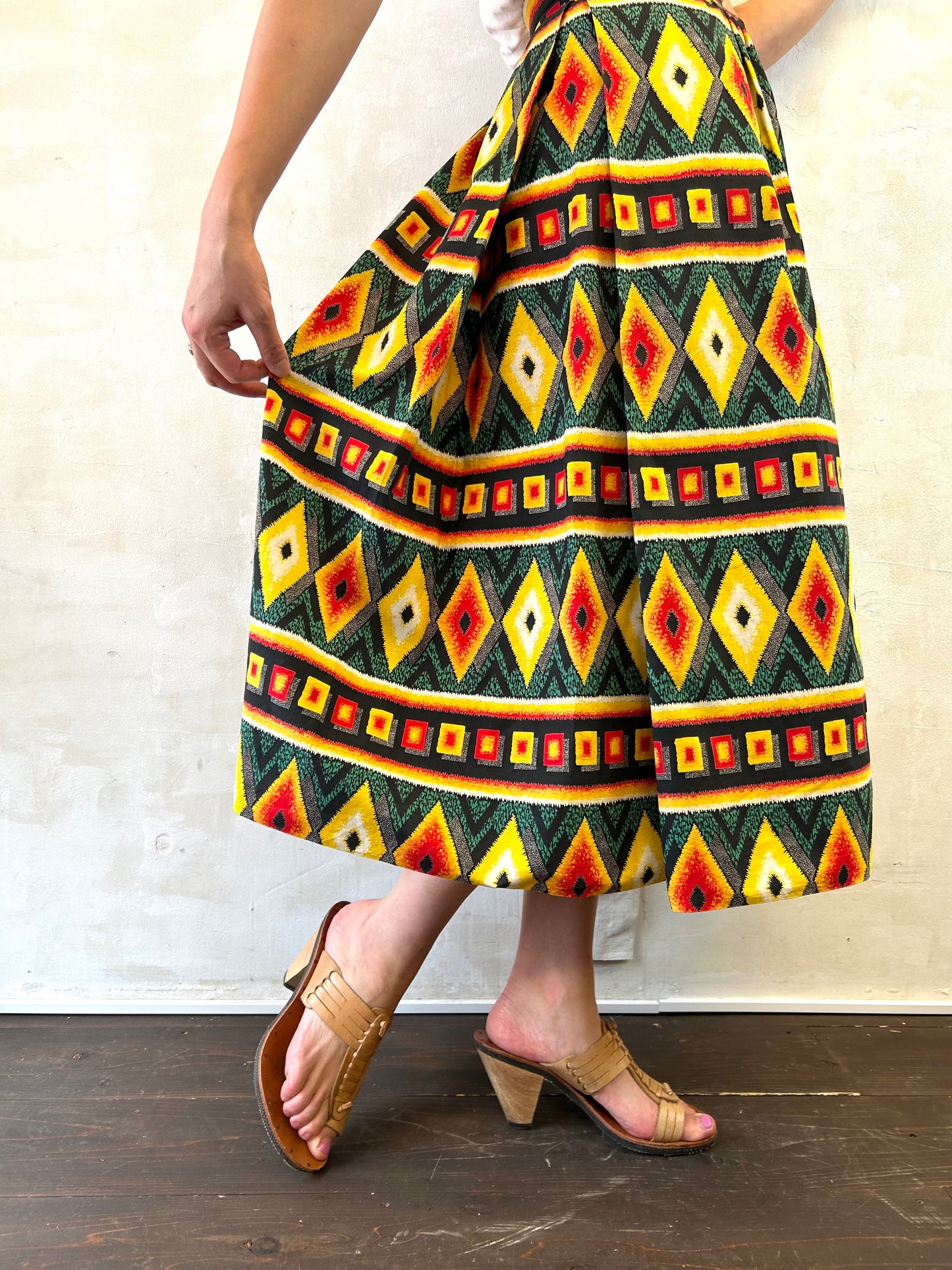 ’50s Vintage Skirt [E27238]