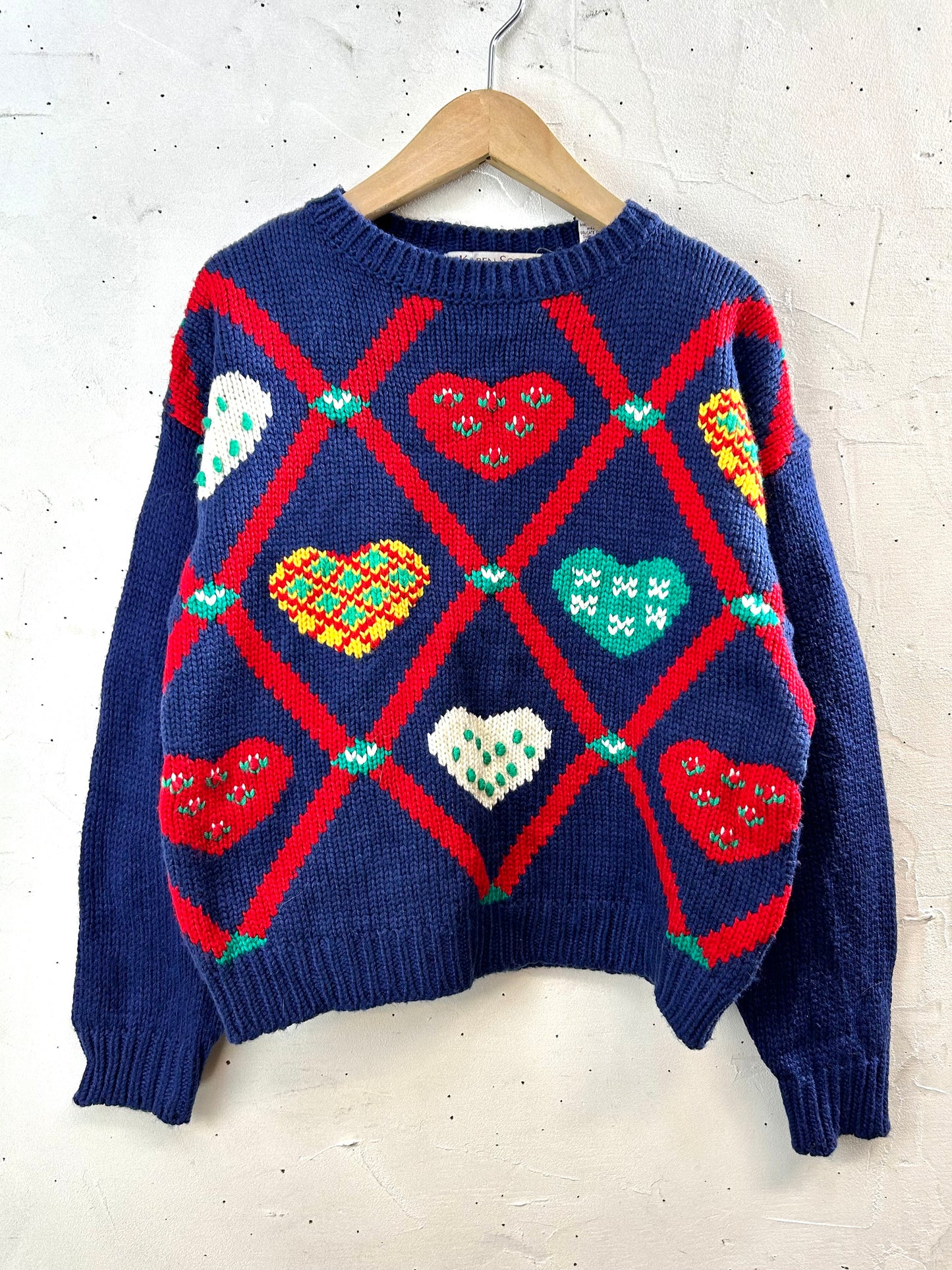 Vintage Knit Sweater [J28786]