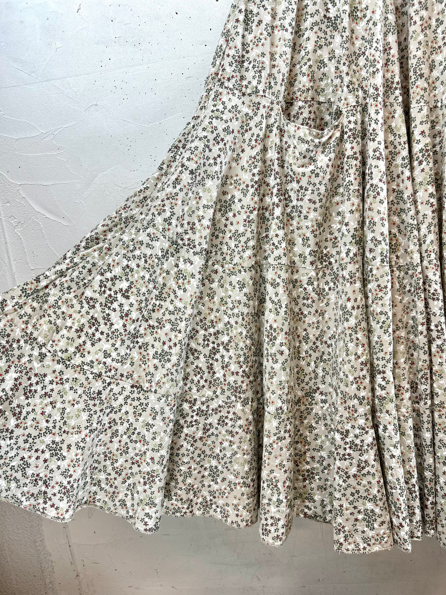 Vintage Flower Dress MADE IN ITALY[D30093]