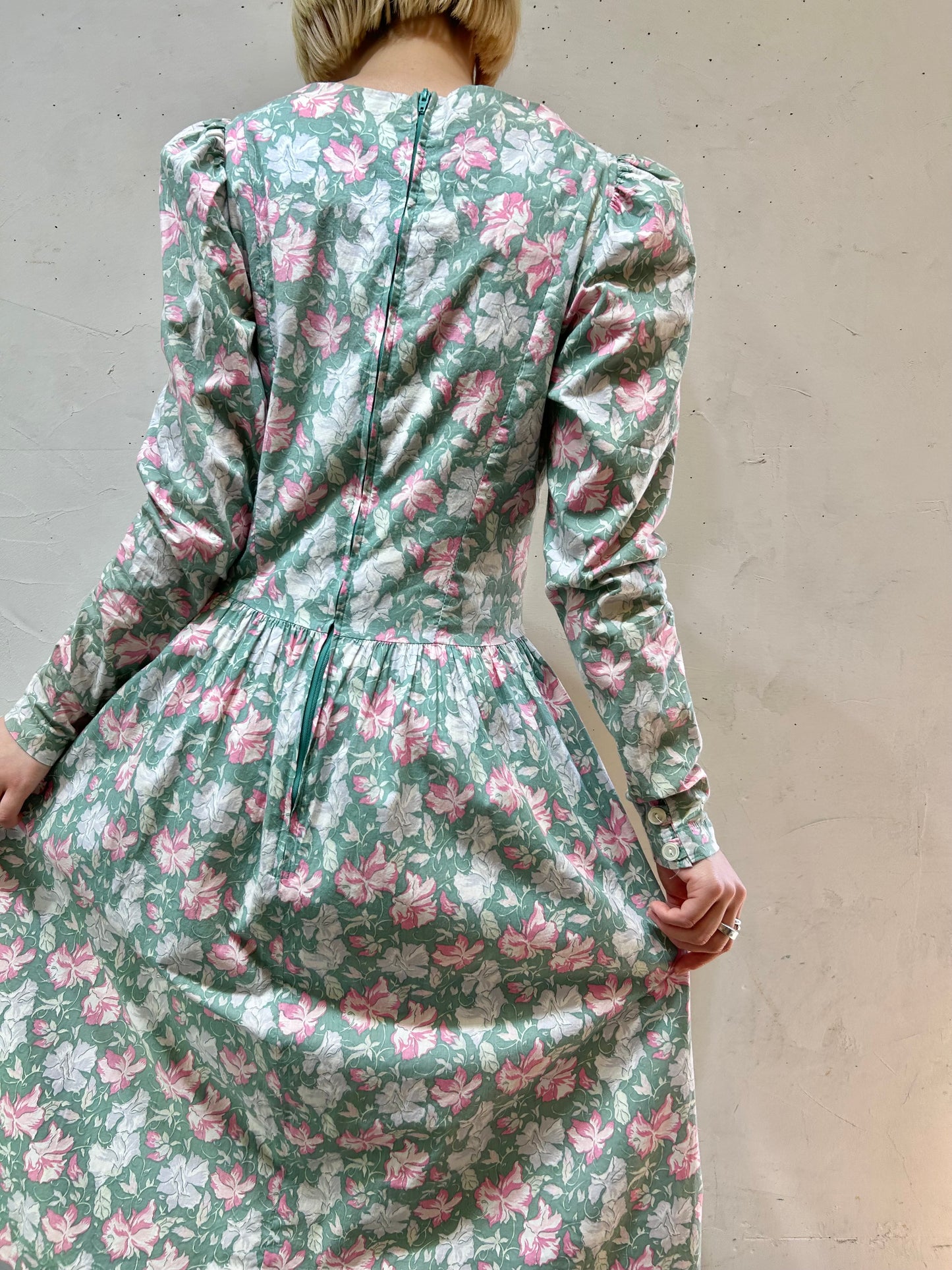 Vintage Flower Dress 〜Laura Ashley〜 [E27059]