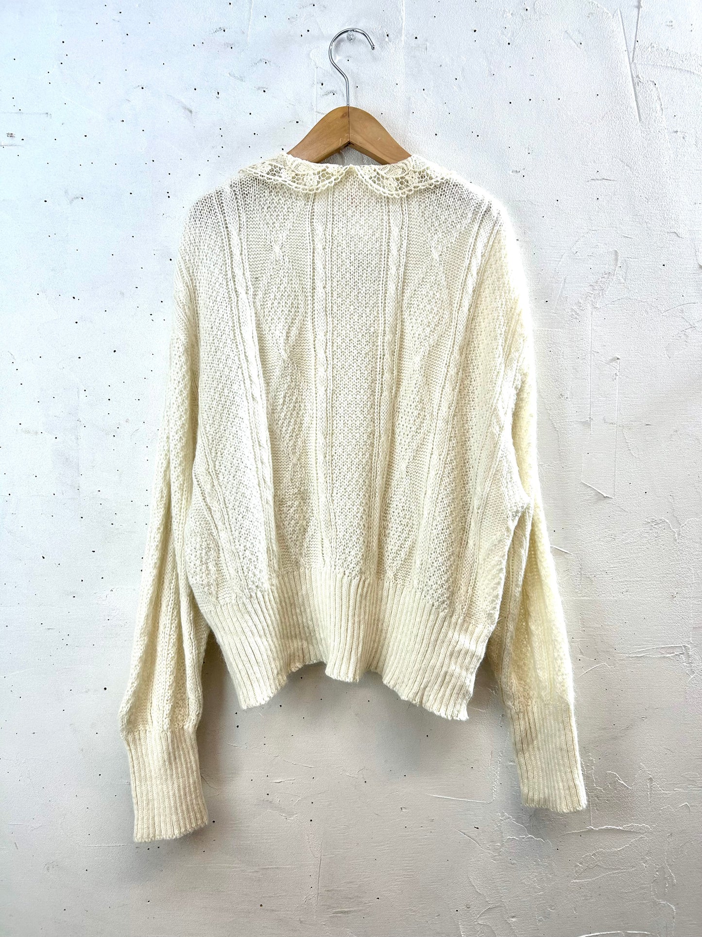 Vintage Knit Cardigan MADE IN FRANCE  [B29460]