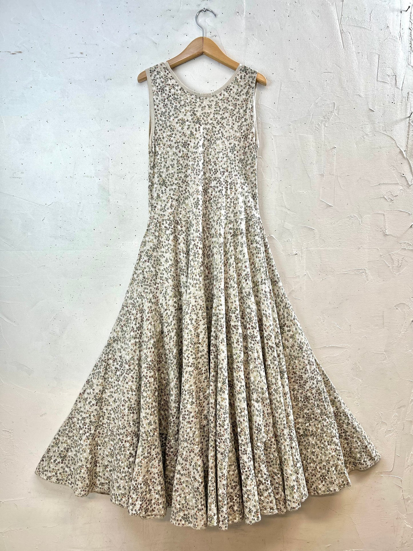 Vintage Flower Dress MADE IN ITALY[D30093]