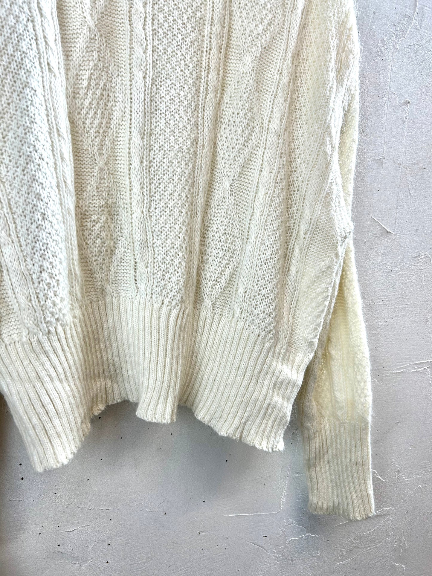 Vintage Knit Cardigan MADE IN FRANCE  [B29460]