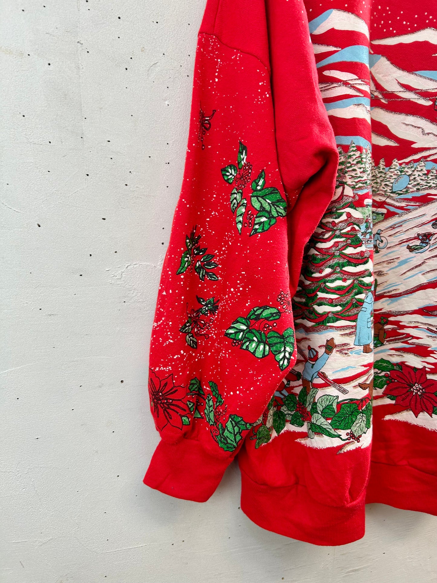 Vintage Xmas Sweat  MADE IN USA [L29019]