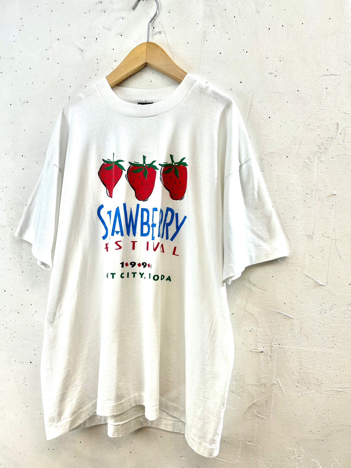 '90s Vintage T-Shirt MADE IN USA 〜BEST FRUIT OF THE LOOM〜 [E30322]
