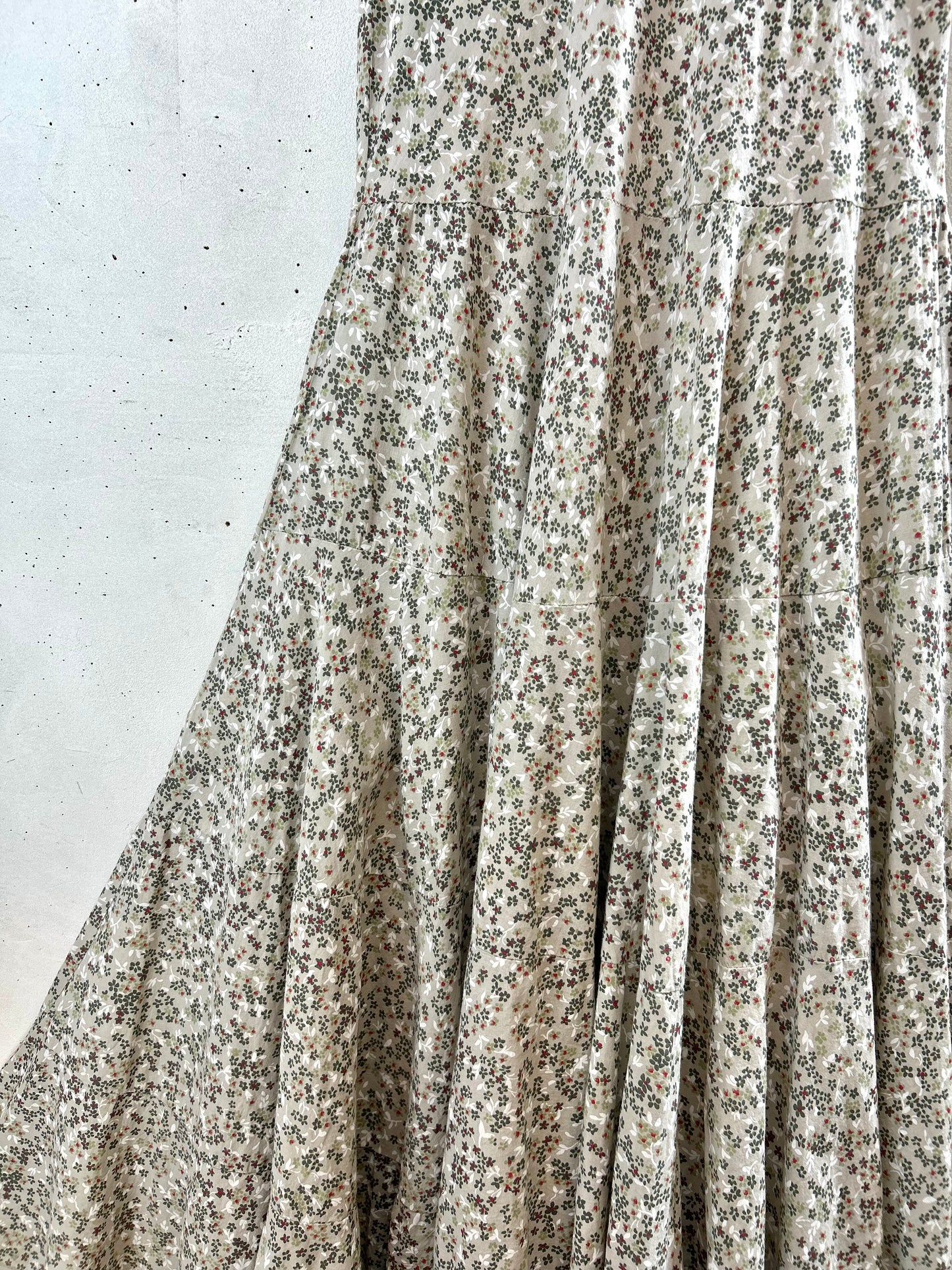 Vintage Flower Dress MADE IN ITALY[D30093]