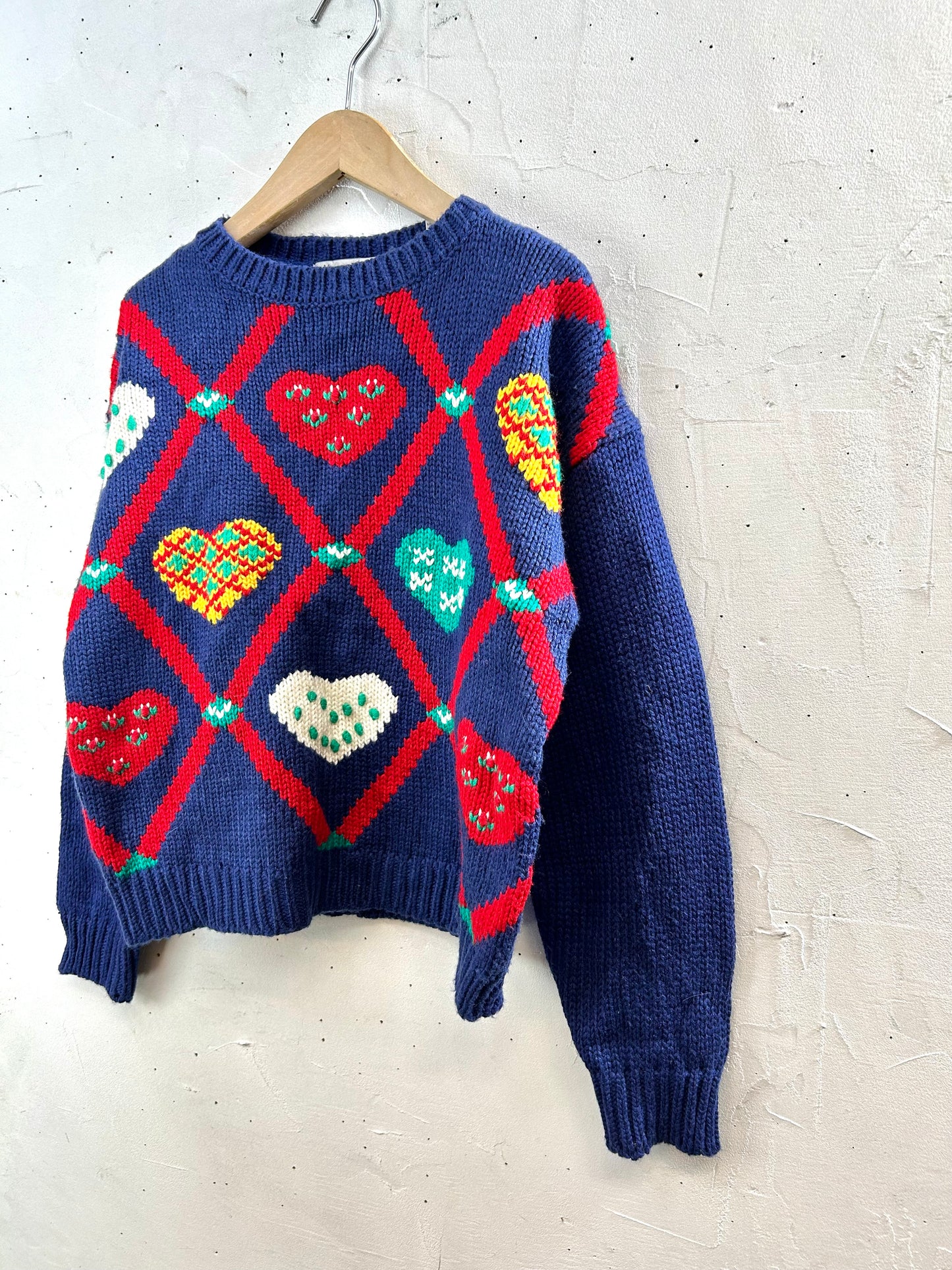 Vintage Knit Sweater [J28786]