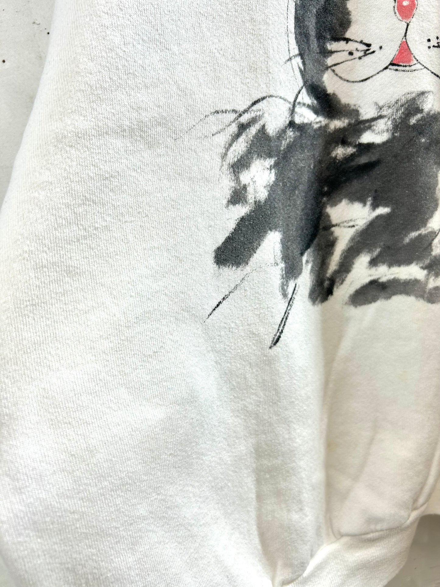 Vintage Custom Hand Paint Sweat　~Hanes~ [I28343]