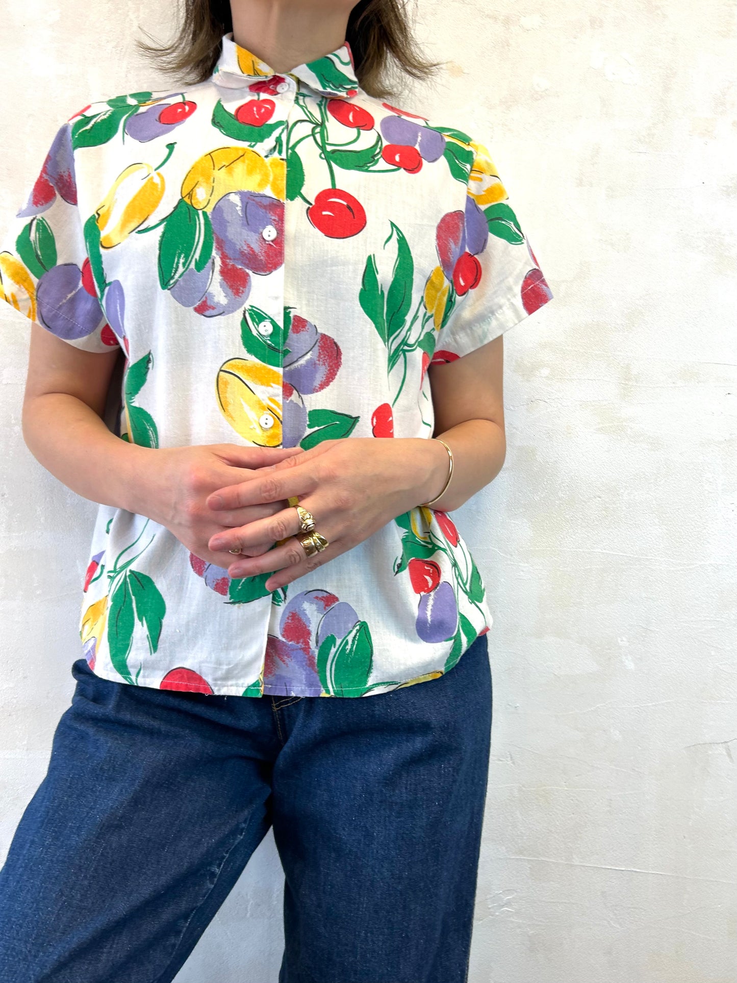 Vintage Shirt MADE IN USA  [E27242]