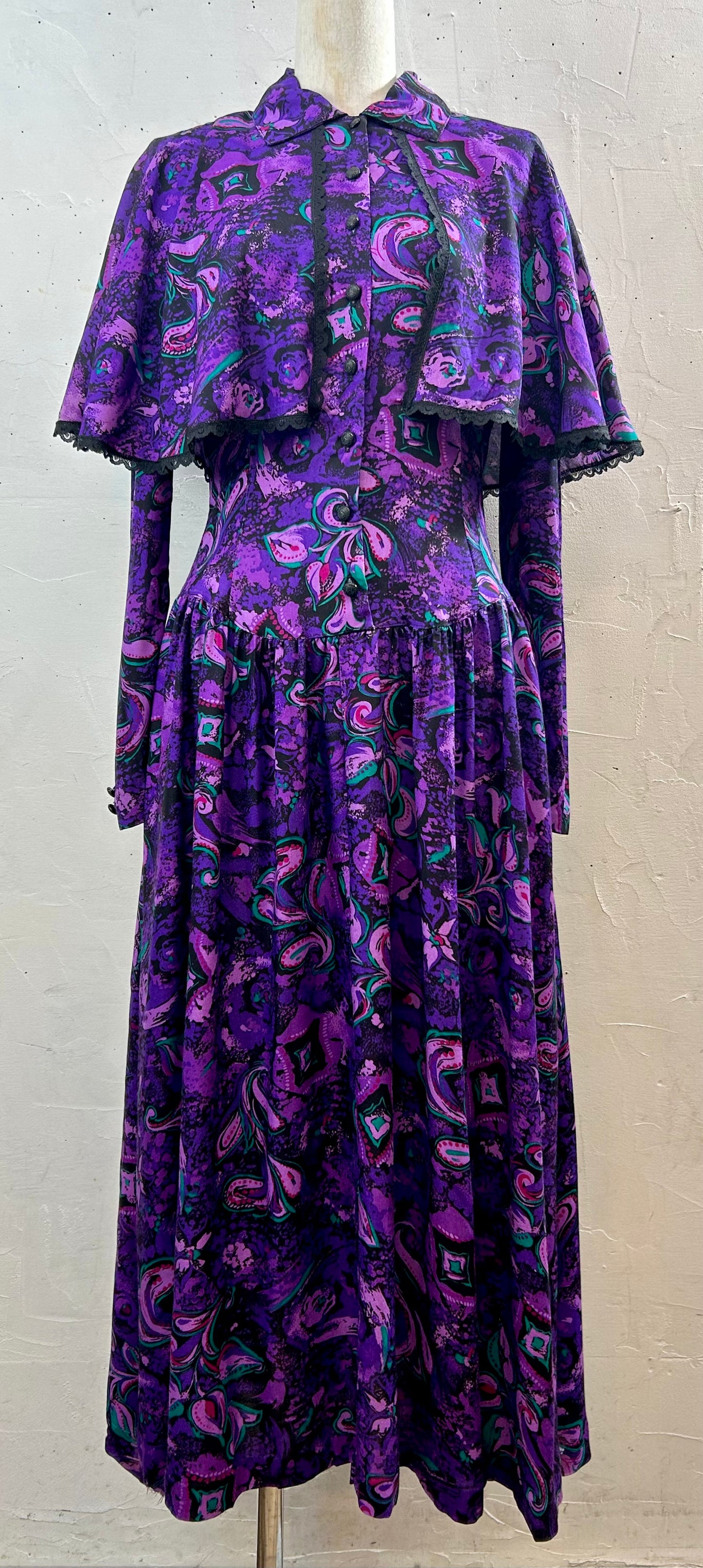 Vintage Rayon Dress 〜Panhandle Slim〜[I28355]