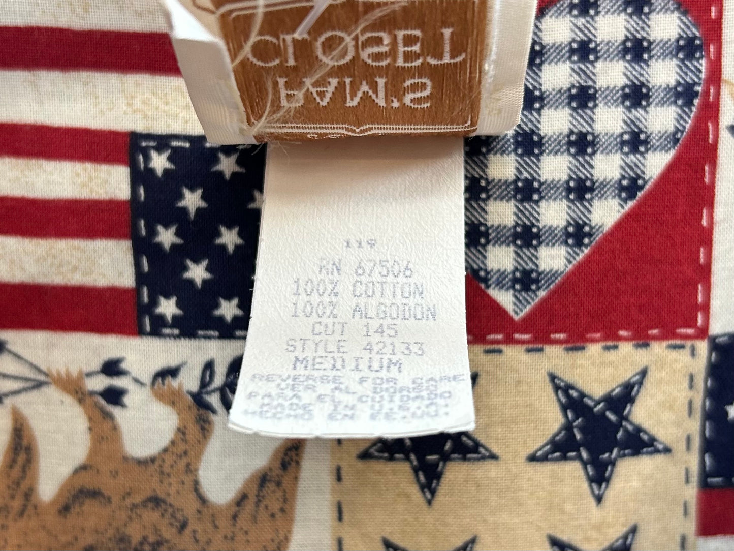 Vintage Denim Over Dress  MADE IN USA 〜PAM'S CLOSET〜 [L29017]