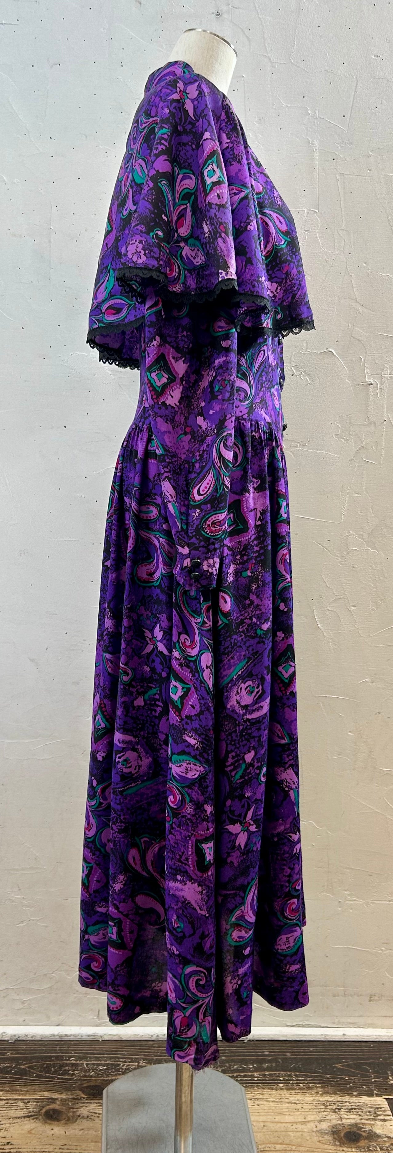 Vintage Rayon Dress 〜Panhandle Slim〜[I28355]