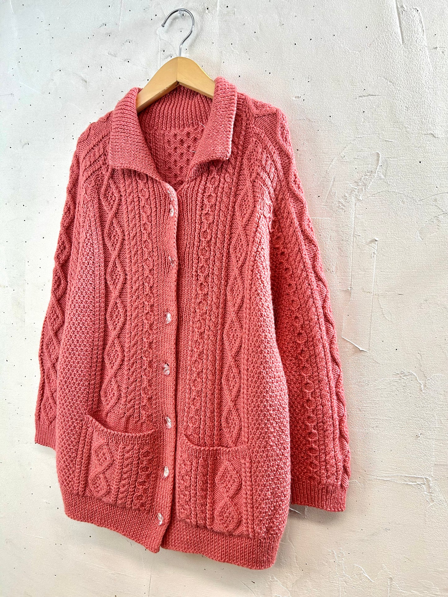 Vintage Knit Cardigan  [B29463]