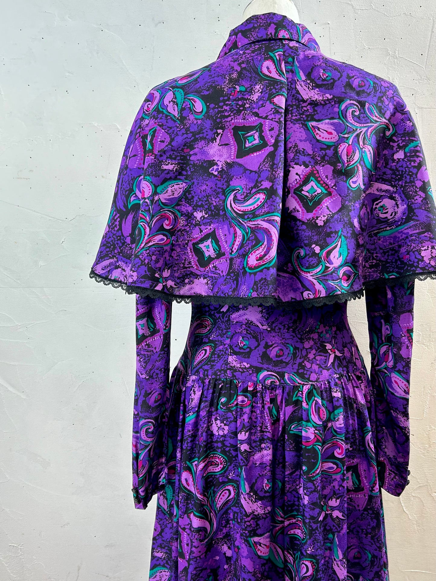 Vintage Rayon Dress 〜Panhandle Slim〜[I28355]