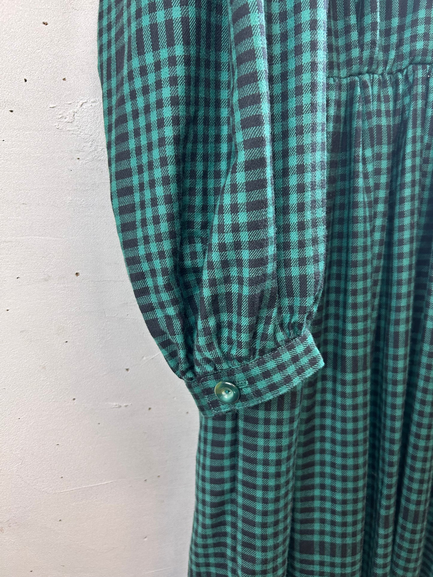 Vintage Plaid Dress [L29016]